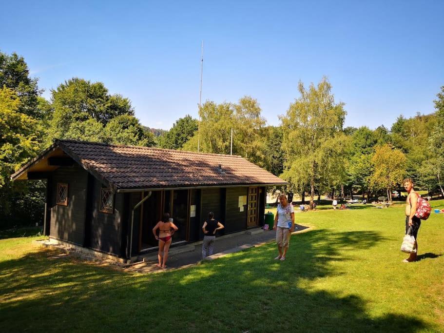 Ferienhaus Lena Im Sauerland Direkt Am Hennesee メシェデ エクステリア 写真